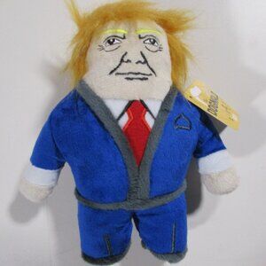(10 pc Lot) Donald Trump Barkbox Dog Squeak Toy NWT Barkbox